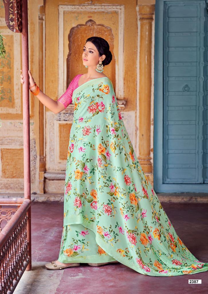 Kashvi Krishnaleela Printed Designer Ethnic Wear Silk Saree Collection